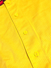 Load image into Gallery viewer, Vintage Atlanta Braves Yellow Mesh Jersey by Majestic(Large)