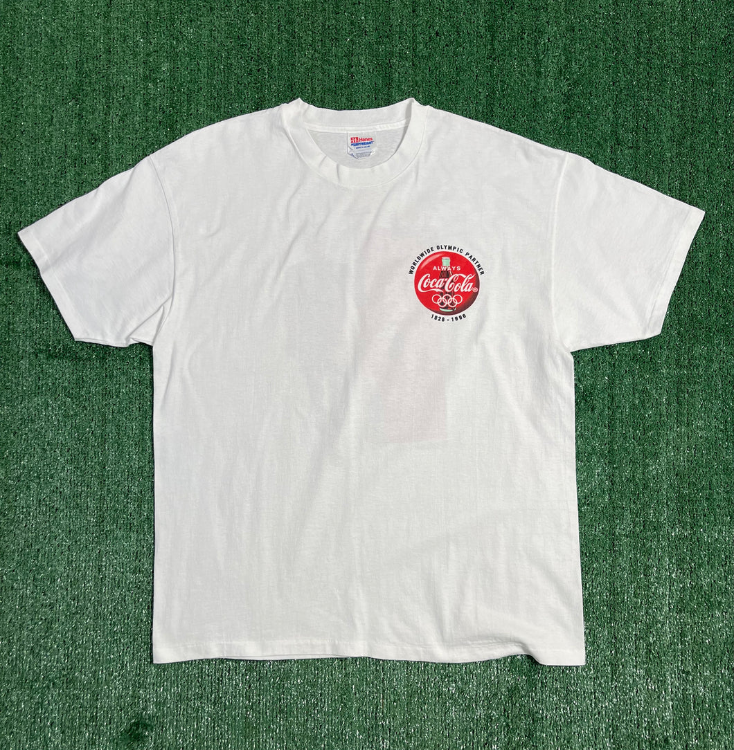 1996 Atlanta Olympics Coca-Cola Torch Relay T-Shirt(XL)