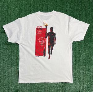 1996 Atlanta Olympics Coca-Cola Torch Relay T-Shirt(XL)